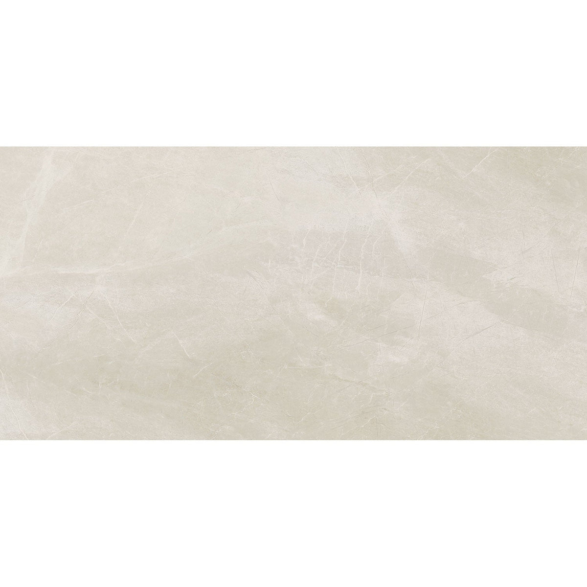 Tesoro - Nuance - 12 in. x 24 in. Porcelain Tile - White