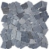 See Tesoro Decorative Collection - Ocean Stone Mosaics - Gray Tumbled
