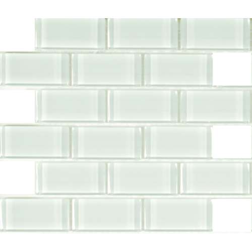 Tesoro Pure - White Staggered 2 in. x 4 in. Mosaic