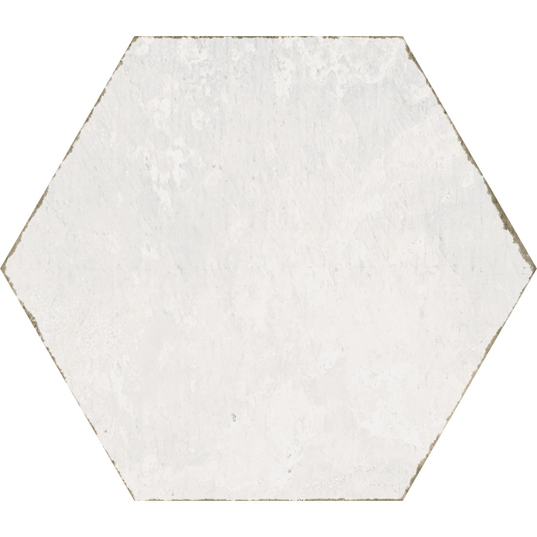 Tesoro - Spring Time Hex Porcelain Tile - White