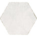 Tesoro - Spring Time Hex Porcelain Tile - White