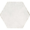 See Tesoro - Spring Time Hex Porcelain Tile - White