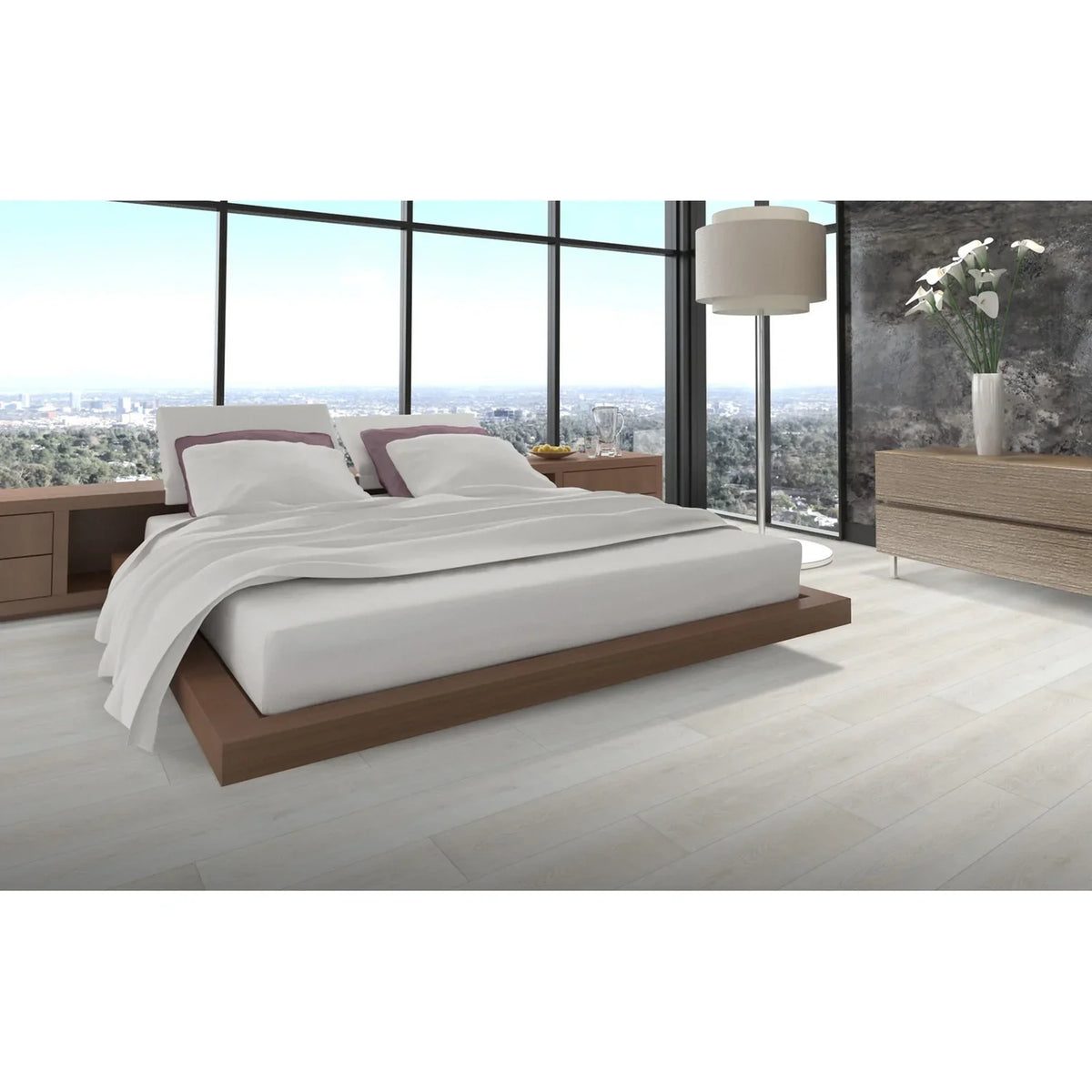 Tesoro - Timberlux Luxury Engineered Planks - Beachwood Room Scene