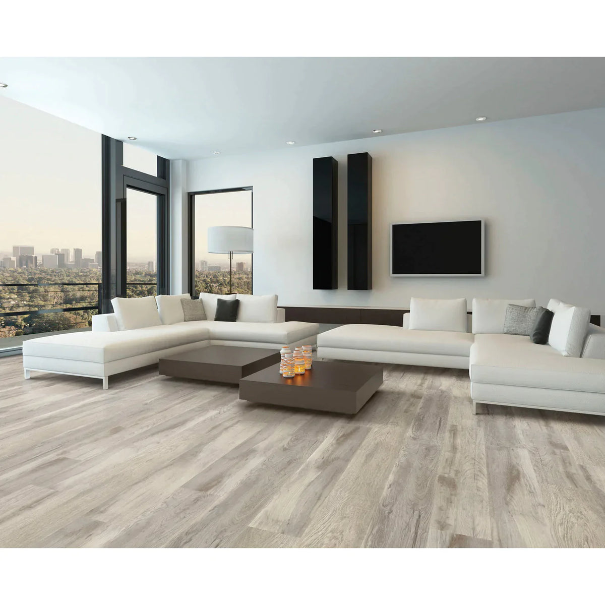 Tesoro - Luxwood Luxury Engineered Planks - Sanibel Shell Room Scene