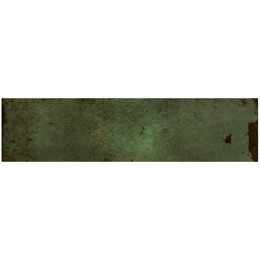 Topcu - Amazonia - 2.5 in. x 8 in. Ceramic Wall Tile - Jade — Floorzz
