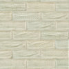 See Topcu - Arles Decorative Wall Tile 4 in. x 12 in. - Cream Decor Mix