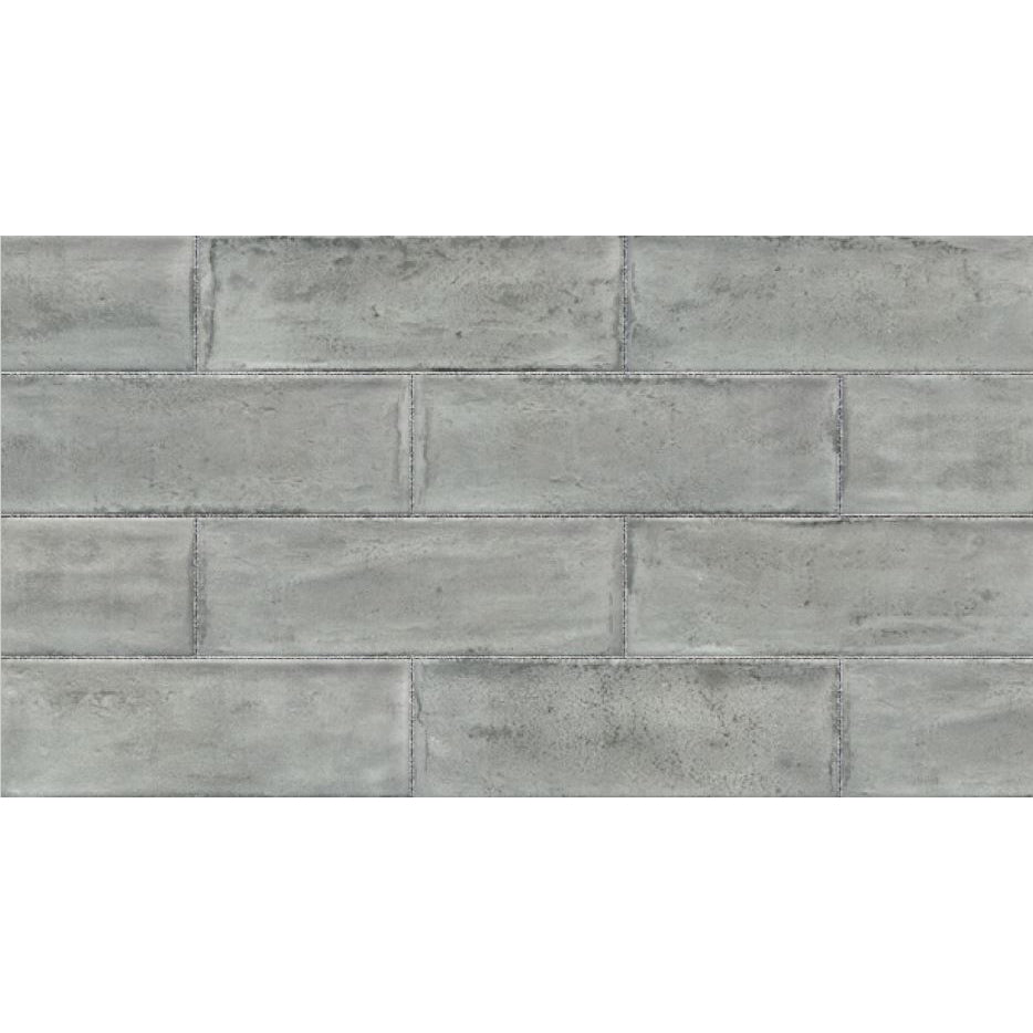 Topcu - Arles Decorative Wall Tile 4 in. x 12 in. - Nickel