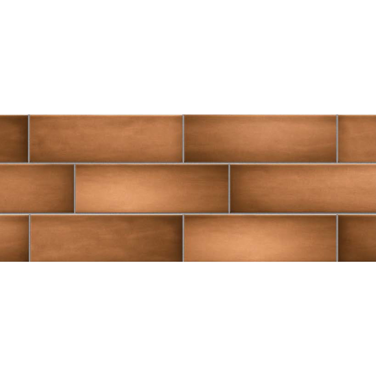 Topcu - Borriana - 3 in. x 12 in. Ceramic Wall Tile - Clay Variaton