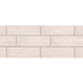 Topcu - Borriana - 3 in. x 12 in. Ceramic Wall Tile - White Variation
