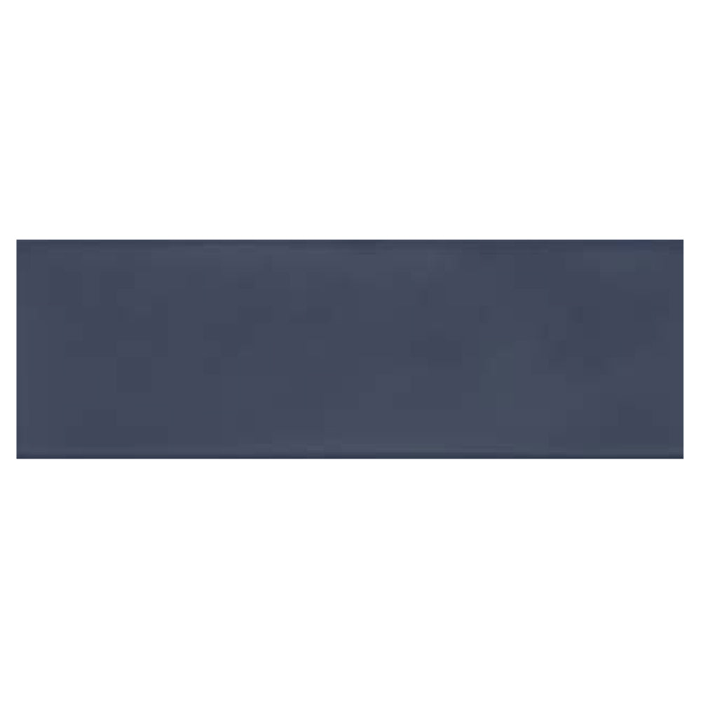 Topcu - Chalky - 2.5 in. x 8 in. Ceramic Wall Tile - Deep Blue