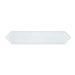Topcu - Naima - 2.5 in. x 12 in. Ceramic Wall Tile - Alhambra All White