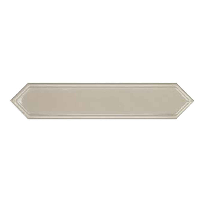 Topcu - Naima - 2.5 in. x 12 in. Ceramic Wall Tile - Alhambra Stone