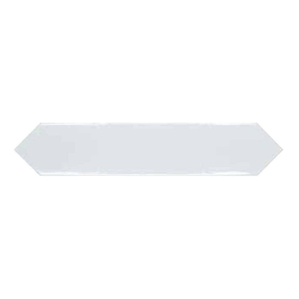 Topcu - Naima - 2.5 in. x 12 in. Ceramic Wall Tile - All White