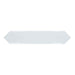 Topcu - Naima - 2.5 in. x 12 in. Ceramic Wall Tile - All White