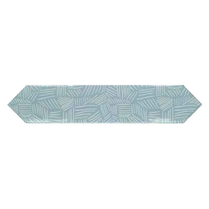 Topcu - Naima - 2.5 in. x 12 in. Ceramic Wall Tile - Ocean Decor