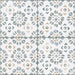 Topcu - Saint Germain 6 in. x 6 in. Glazed Porcelain Tile  - Montana