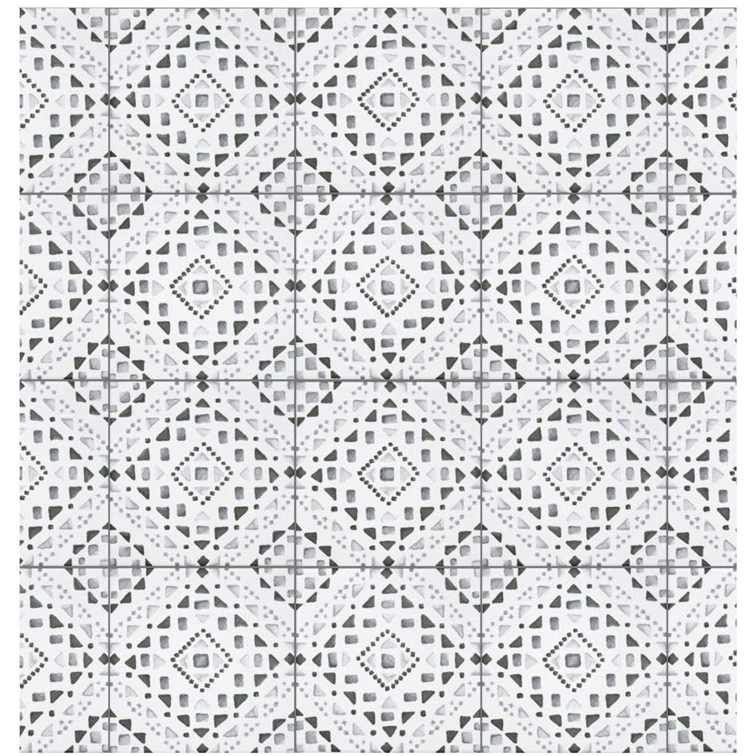 Topcu - Saint Germain 6 in. x 6 in. Glazed Porcelain Tile  - Renoir