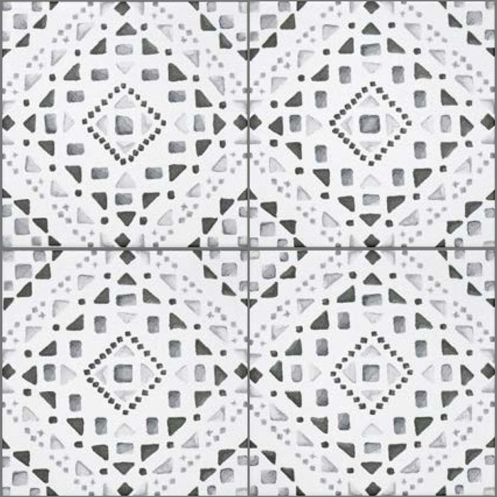 Topcu - Saint Germain 6 in. x 6 in. Glazed Porcelain Tile  - Renoir
