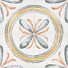 See Topcu - Saint Germain 6 in. x 6 in. Glazed Porcelain Tile  - Rivette Chaud