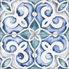 See Topcu - Saint Germain 6 in. x 6 in. Glazed Porcelain Tile  - Simone Gele