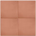 Topcu - Saint Germain 6 in. x 6 in. Glazed Porcelain Tile  - Terre