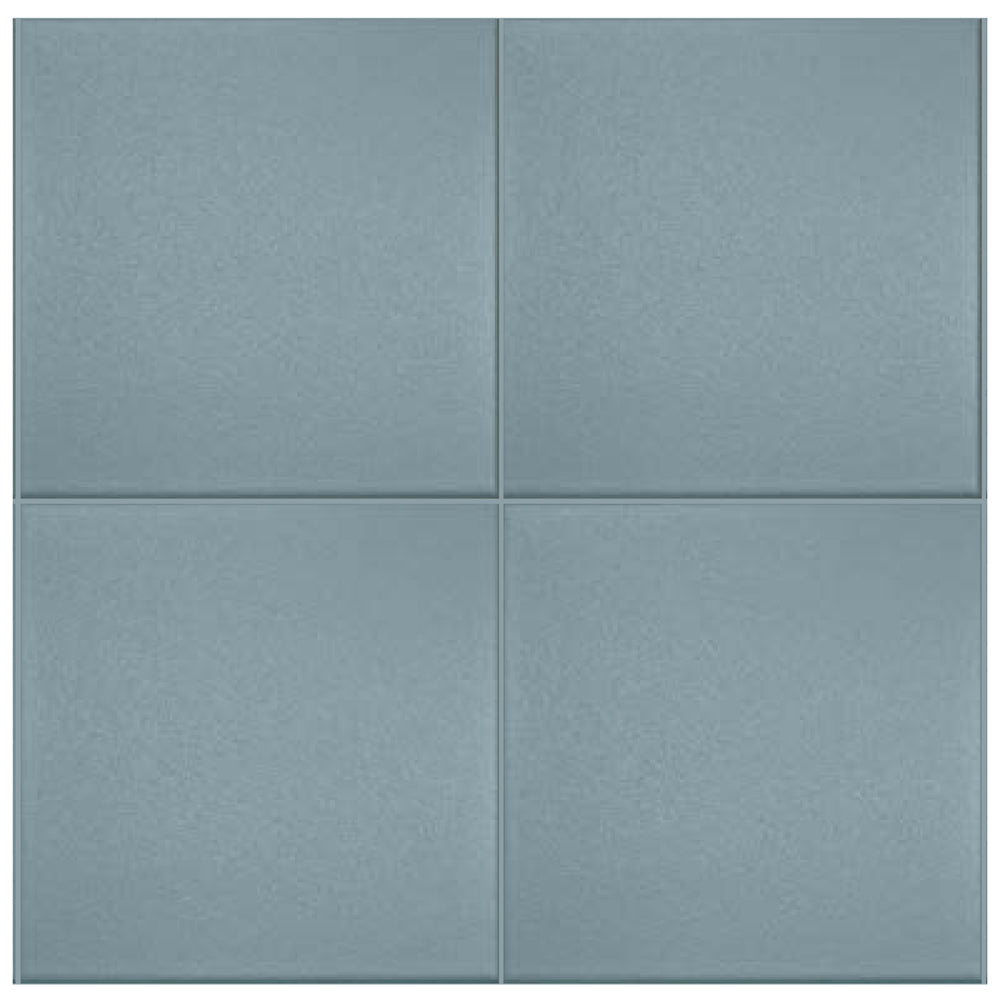 Topcu - Saint Germain 6 in. x 6 in. Glazed Porcelain Tile  - Turquoise