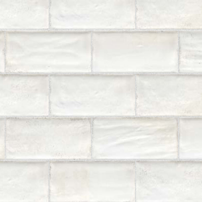Topcu - Vita Decorative Wall Tile 4 in. x 8 in. - Bianco