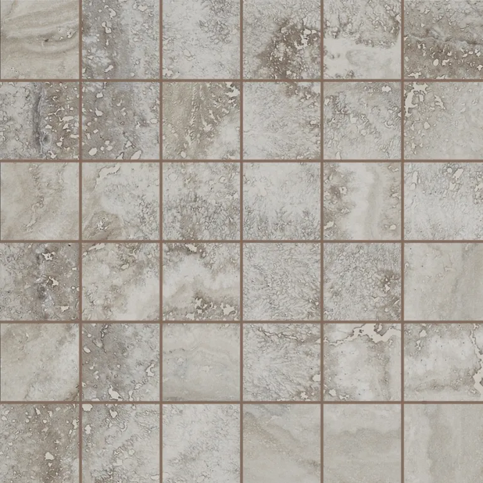 Arizona Tile - Trav Series - 2" x 2" Porcelain Mosaic - Grey