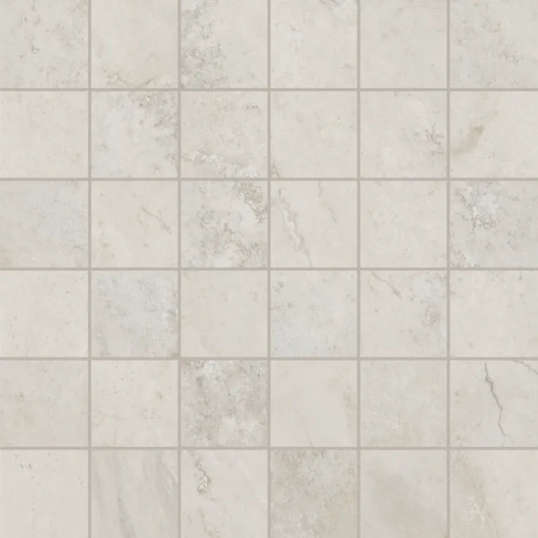 Arizona Tile - Trav Series - 2&quot; x 2&quot; Porcelain Mosaic - Ivory