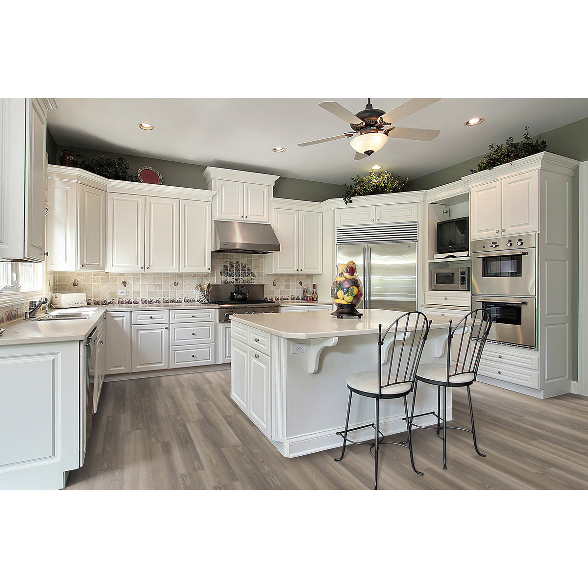 TRUCOR by Dixie Home - 9 Series - Driftwood Oak Installed