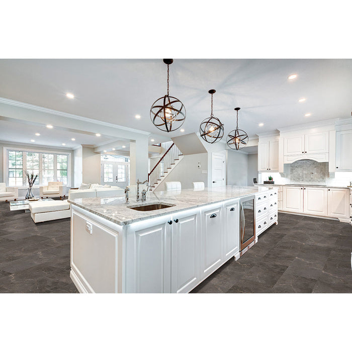 Trucor by Dixie Home - TRUCOR Tile 12" x 24" - Emperador Dark Room Scene