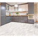 TRUCOR by Dixie Home - TRUCOR Tile 6" x 36" - Marmo White Installed