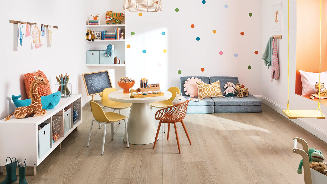COREtec - Originals Premium - 9" x 72" - Flaxen Ash Installed