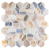 See Bellagio - Uptown Beach Collection - Hexagon Mosaic - Coastline