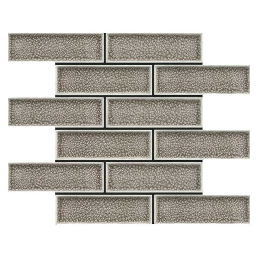 Maniscalco - Venetian Glass Interlock Mosaic - Cappuccino — Floorzz