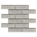 Maniscalco - Venetian Glass Interlock Mosaic - Noble Gray 
