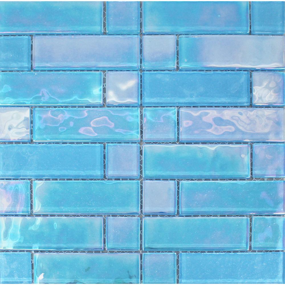 Stardust Series - Glass Multilinear Mosaic - Aura