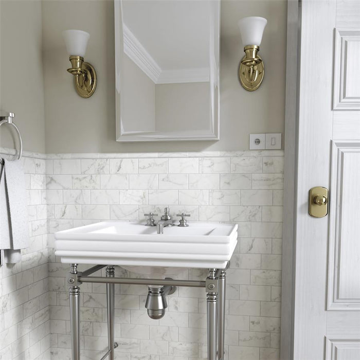 SomerTile - Classico Carrara - 3" x 6" Ceramic Tile - Matte Room Scene