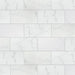 SomerTile - Classico Carrara - 3" x 6" Ceramic Tile - Matte Installed