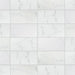 SomerTile - Classico Carrara - 3" x 6" Ceramic Tile - Matte Installed