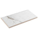 SomerTile - Classico Carrara - 3" x 6" Ceramic Bullnose - Matte