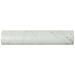 SomerTile - Classico Carrara - 1 1/4" x 6" Ceramic Pencil Bullnose - Matte