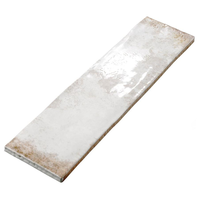 SomerTile - Biarritz 3" x 12" Ceramic Wall Tile - Beige Single Tile