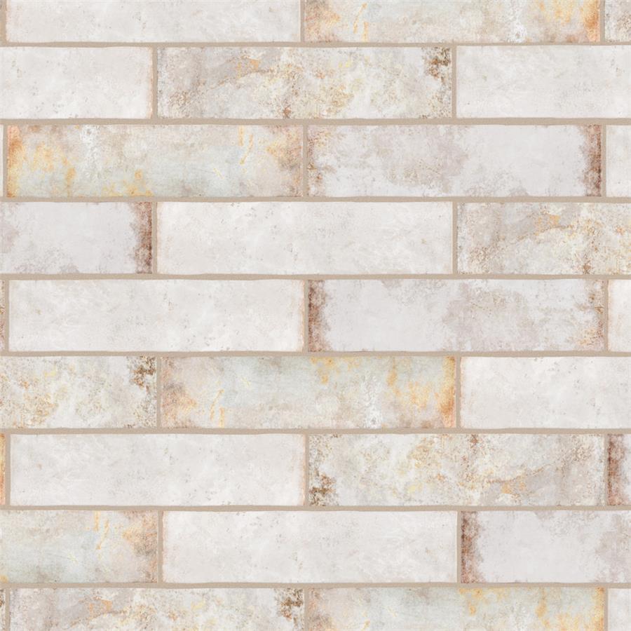 SomerTile - Biarritz 3&quot; x 12&quot; Ceramic Wall Tile - Beige Variation