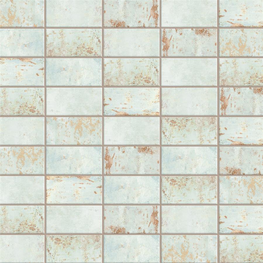 SomerTile - Biarritz 3&quot; x 6&quot; Ceramic Wall Tile - Green Variation View