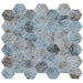 Bellagio - Wintour Castile Collection - Glass Mosaic - Leeds Garden Hex