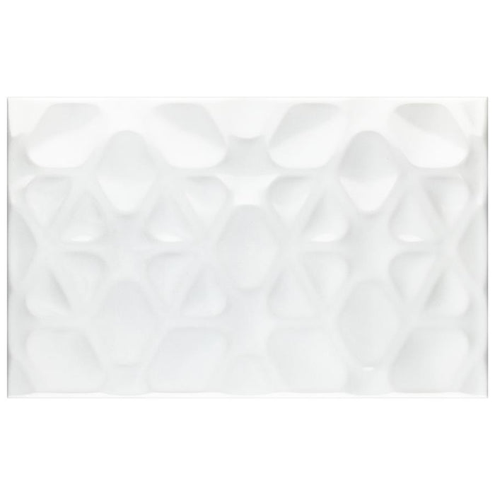 SomerTile - More Pure Wall Tile - Glossy White