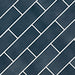 MSI - Highland Park - 4 in. x 12 in. Bay Blue Subway Tile Angled View