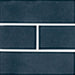 MSI - Highland Park - 4 in. x 12 in. Bay Blue Subway Tile