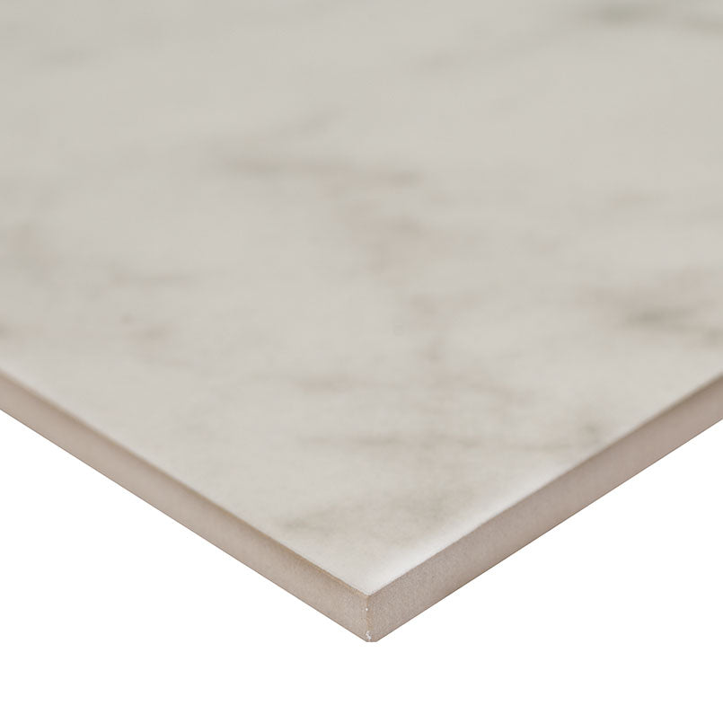 MSI - Kaya 24 in. x 24 in. Porcelain Tile - Carrara Bianco Matte